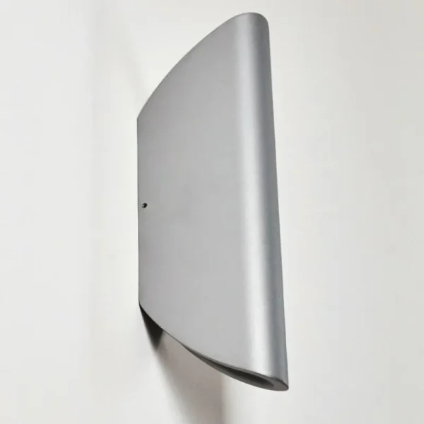 hofstein Applique murale d'extérieur Gatunga LED Argenté, 2 lumières* Lampes Modernes