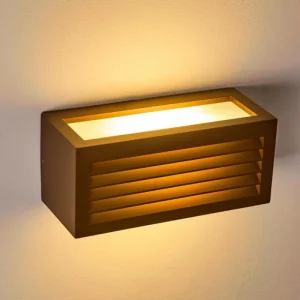 hofstein Applique murale d'extérieur Naldmadebro Brun, 1 lumière* Lampes Modernes