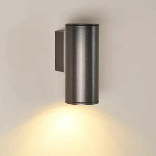 hofstein Applique murale d'extérieur Brachy LED Noir, 2 lumières* Lampes Modernes