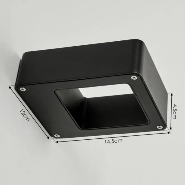 hofstein Applique murale d'extérieur Strandbyn LED Noir, 1 lumière* Lampes Modernes