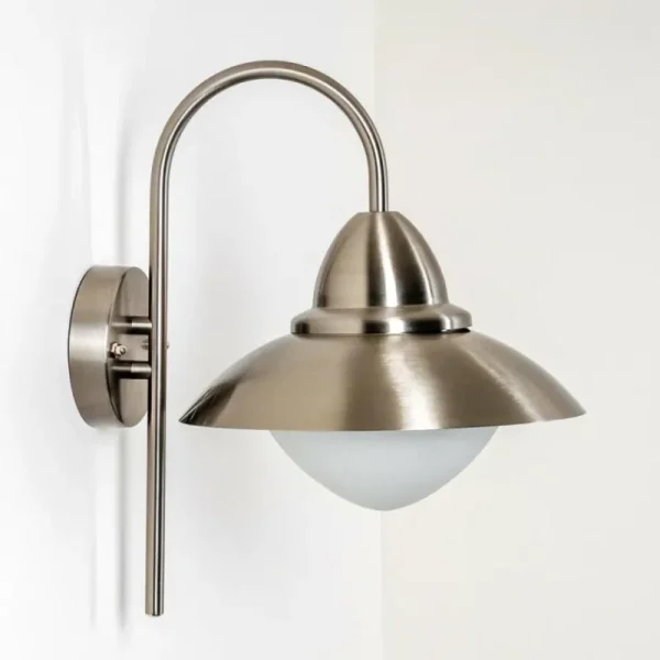 hofstein Applique murale d'extérieur Gielas Acier inoxydable, 1 lumière* Lampes Modernes