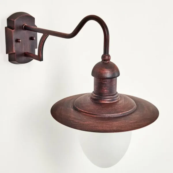 hofstein Applique murale d'extérieur Lucide ARUBA Brun, Rouille, 1 lumière* Lampes Modernes