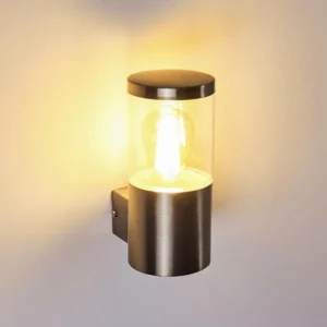 hofstein Applique murale d'extérieur Bodio Chrome, 1 lumière* Lampes Modernes