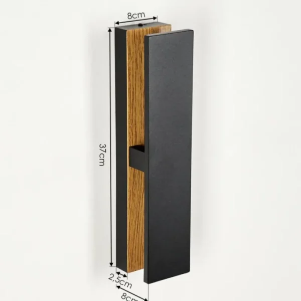 hofstein Applique murale d'extérieur Berna LED Couleur bois, 1 lumière* Lampes Modernes