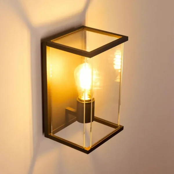 hofstein Applique murale d'extérieur Faroer Anthracite, 1 lumière* Lampes Modernes