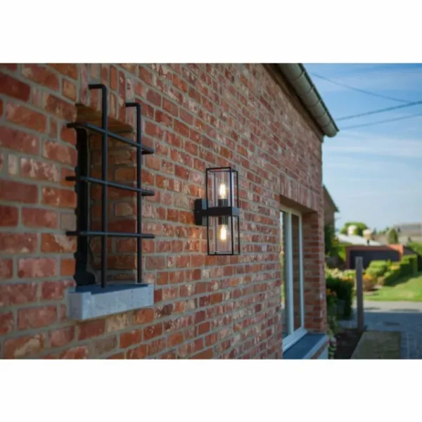 Luminaires Lutec Applique murale d'extérieur Lutec Flair Anthracite, 2 lumières* Lampes En Verre