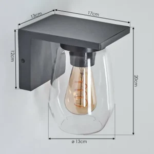 hofstein Applique murale d'extérieur Aquin Anthracite, 1 lumière* Lampes Modernes