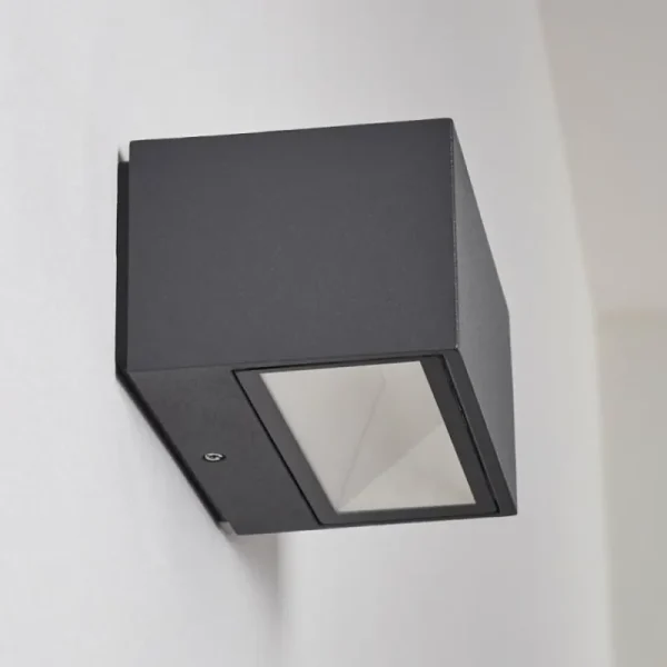 hofstein Applique murale d'extérieur Spidern LED Anthracite, 1 lumière* Lampes Modernes