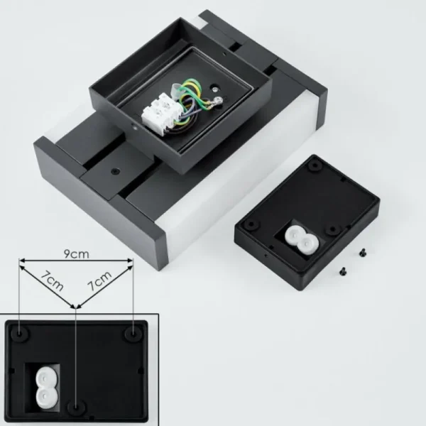 hofstein Applique murale d'extérieur Ramalheira LED Anthracite, 1 lumière* Lampes Modernes