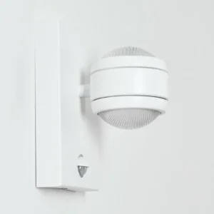 hofstein Applique murale d'extérieur Borlo LED Blanc, 2 lumières, Détecteur de mouvement* Lampes Modernes