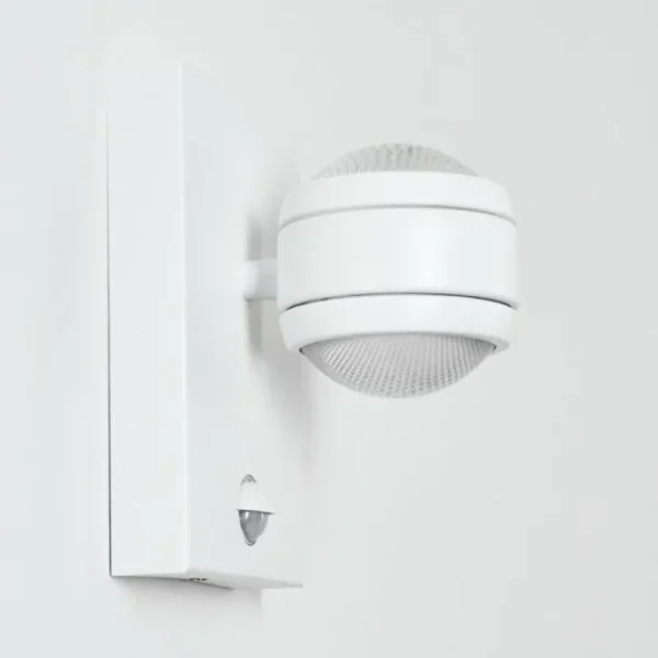 hofstein Applique murale d'extérieur Borlo LED Blanc, 2 lumières, Détecteur de mouvement* Lampes Modernes