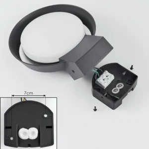 hofstein Applique murale d'extérieur Kelo LED Anthracite, 1 lumière* Lampes Modernes