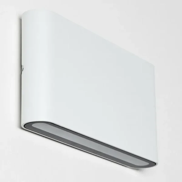 hofstein Applique murale d'extérieur Tinglev LED Blanc, 2 lumières* Lampes Modernes