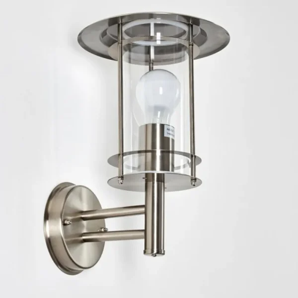 hofstein Applique murale d'extérieur Mulo Acier inoxydable, 1 lumière* Lampes Modernes