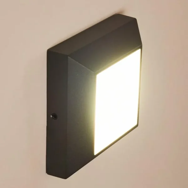 hofstein Applique murale d'extérieur Alkmaar LED Anthracite, 1 lumière* Lampes Modernes