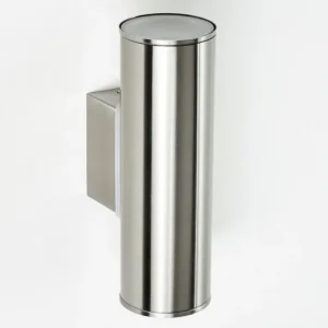 hofstein Applique murale d'extérieur Brachy LED Acier inoxydable, 2 lumières* Lampes Modernes