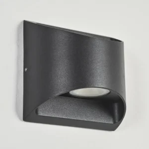 hofstein Applique murale d'extérieur Suriyaco LED Noir, 2 lumières* Lampes Modernes