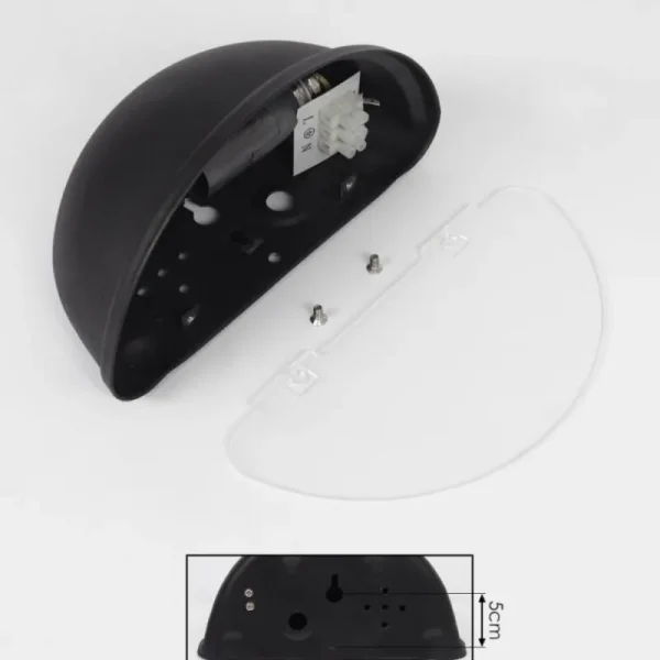 hofstein Applique murale d'extérieur Wundowie Noir, 1 lumière* Lampes Modernes