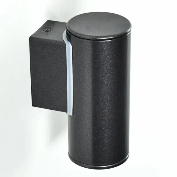 hofstein Applique murale d'extérieur Brachy LED Noir, 2 lumières* Lampes Modernes