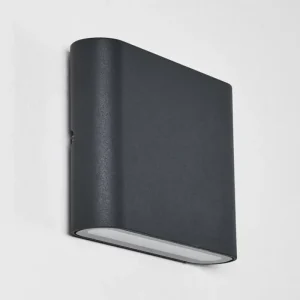 hofstein Applique murale d'extérieur Tinglev LED Anthracite, 2 lumières* Lampes Modernes