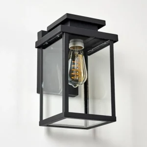 hofstein Applique murale d'extérieur Tieva Noir, 1 lumière* Lampes Modernes