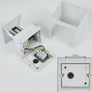 hofstein Applique murale d'extérieur Pyalong LED Blanc, 1 lumière* Lampes Modernes
