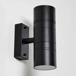 hofstein Applique murale d'extérieur Froslev LED Noir, 2 lumières* Lampes Modernes