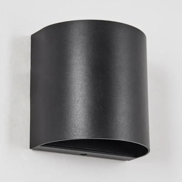 hofstein Applique murale d'extérieur Arteaga LED Noir, 1 lumière* Lampes Modernes