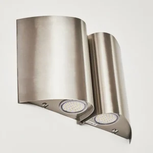 hofstein Applique murale d'extérieur Cornus LED Acier inoxydable, 4 lumières* Lampes Modernes