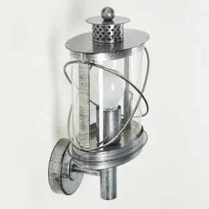 hofstein Applique murale d'extérieur Chamesol Brun, Argenté, 1 lumière* Lampes Modernes