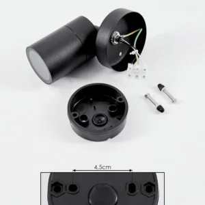 hofstein Applique murale d'extérieur Corneda Noir, 1 lumière* Lampes Modernes