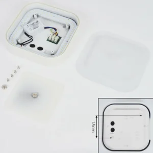 hofstein Applique murale d'extérieur Paleroo LED Blanc, 1 lumière* Lampes Modernes