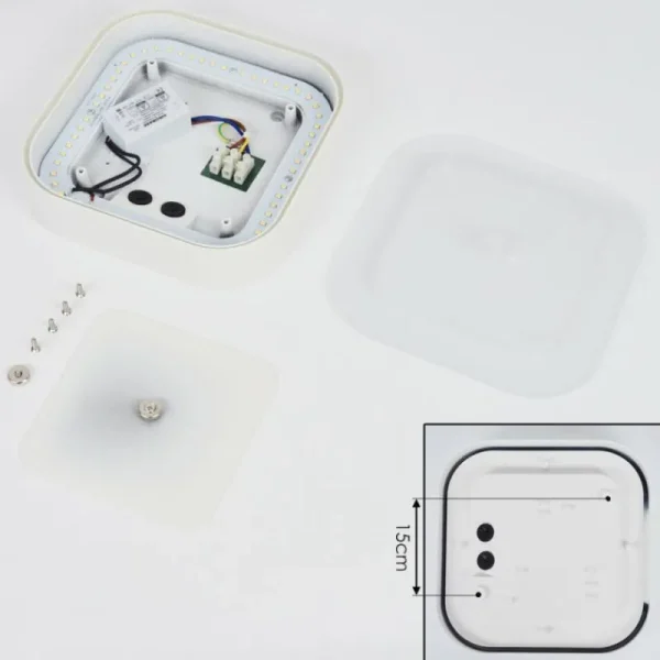 hofstein Applique murale d'extérieur Paleroo LED Blanc, 1 lumière* Lampes Modernes