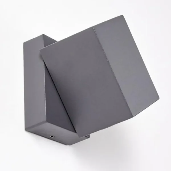 hofstein Applique murale d'extérieur Bregenz LED Anthracite, 1 lumière* Lampes Modernes