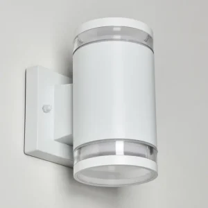 hofstein Applique murale d'extérieur Macoupin Blanc, 2 lumières* Lampes Modernes