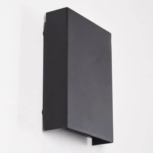 hofstein Applique murale d'extérieur Benin LED Noir, 2 lumières* Lampes Modernes