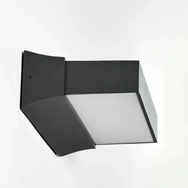 hofstein Applique murale d'extérieur Hjortspring LED Anthracite, 1 lumière* Lampes Modernes