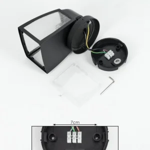 hofstein Applique murale d'extérieur Trosa Noir, 1 lumière* Lampes Modernes