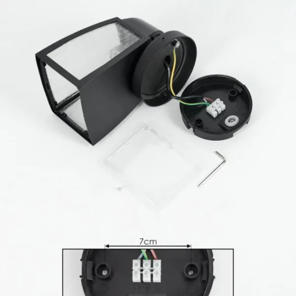 hofstein Applique murale d'extérieur Trosa Noir, 1 lumière* Lampes Modernes