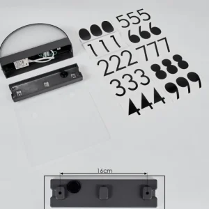 hofstein Applique murale d'extérieur Fletcher LED Anthracite, 2 lumières* Lampes Modernes