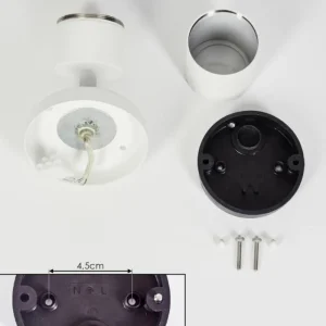 hofstein Applique murale d'extérieur Aketohoin LED Blanc, 1 lumière* Lampes En Verre