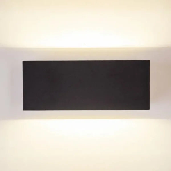 hofstein Applique murale d'extérieur GEMINI LED Anthracite, 1 lumière* Lampes Modernes