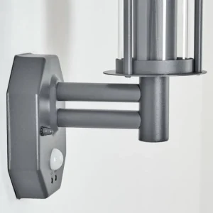 hofstein Applique murale d'extérieur Forli Anthracite, 1 lumière, Détecteur de mouvement* Lampes Modernes