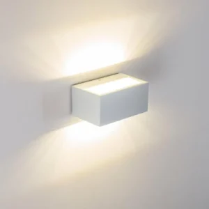 hofstein Applique murale d'extérieur Spider LED Blanc, 1 lumière* Lampes Modernes