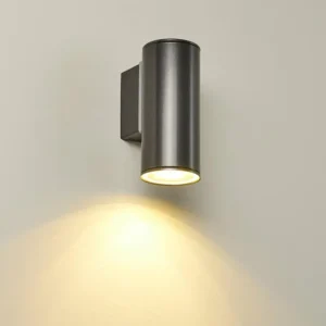 hofstein Applique murale d'extérieur Brachy LED Noir, 2 lumières* Lampes Modernes