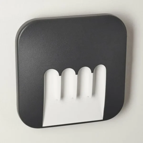 hofstein Applique murale d'extérieur Silvso LED Anthracite, 4 lumières* Lampes Modernes