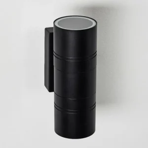 hofstein Applique murale d'extérieur Froslev LED Noir, 2 lumières* Lampes Modernes