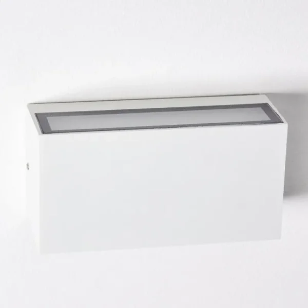 hofstein Applique murale d'extérieur Duluth LED Blanc, 1 lumière* Lampes Modernes