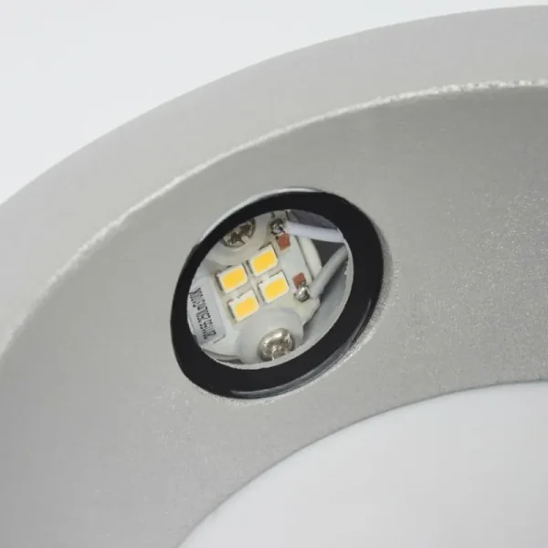 hofstein Applique murale d'extérieur Azervadinha LED Argenté, 1 lumière* Lampes Modernes