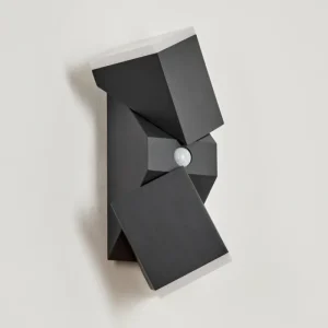 hofstein Applique murale d'extérieur Toogong LED Anthracite, 2 lumières, Détecteur de mouvement* Lampes Modernes